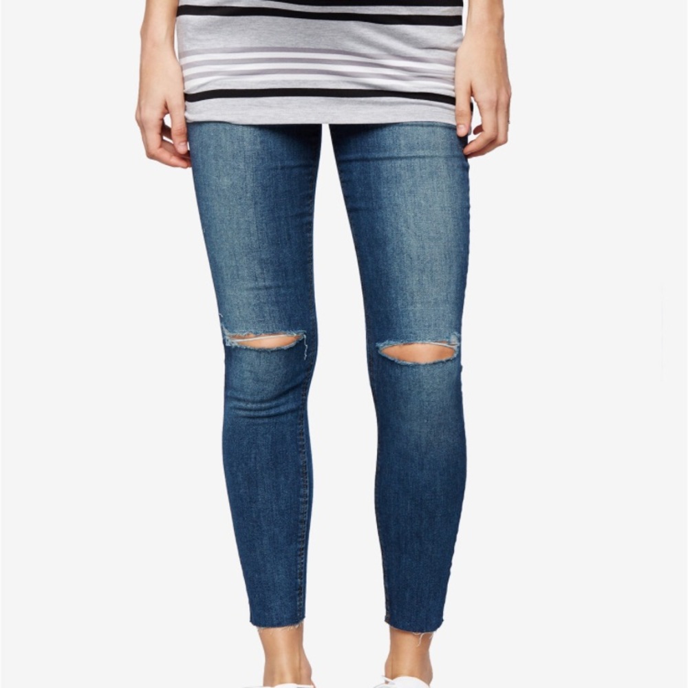 Joe's Jeans Distressed Maternity Jeans