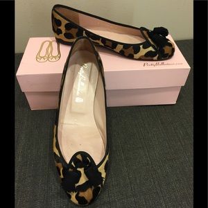 Pretty Ballerinas "Marilyn" leopard ballet EUC