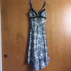 Silky Lace Patterned Dress 👗