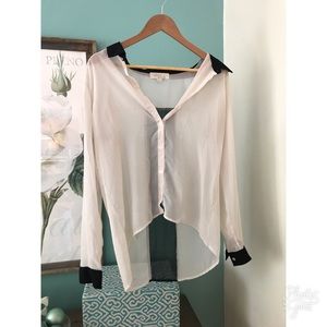 Olive & Oak Button Down Blouse -reduced-