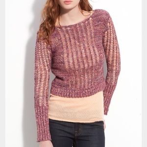 Free People Open Goccia Open Knit Sweater Free People Open Goccia Open Knit Sweater