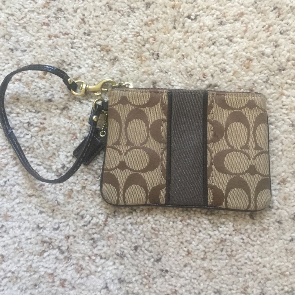 Coach wristlet