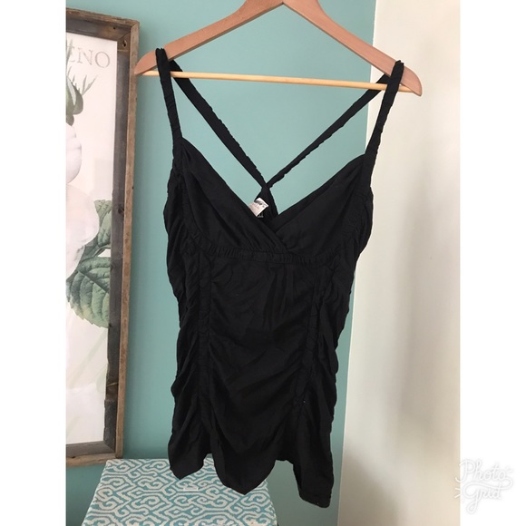 Anthropologie Intricate Black Top - Picture 3 of 5