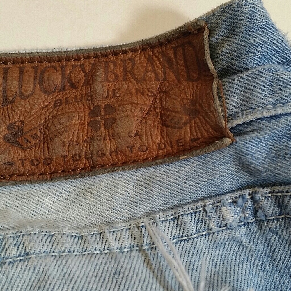 LUCKY BRAND BLUE JEANS | Long, Relaxed Bootleg