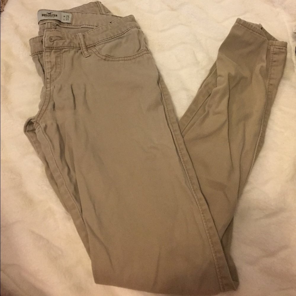 Khaki jegginngs