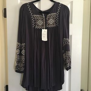 Bohemian tunic. NWT.