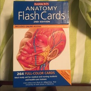 Anatomy flash cards