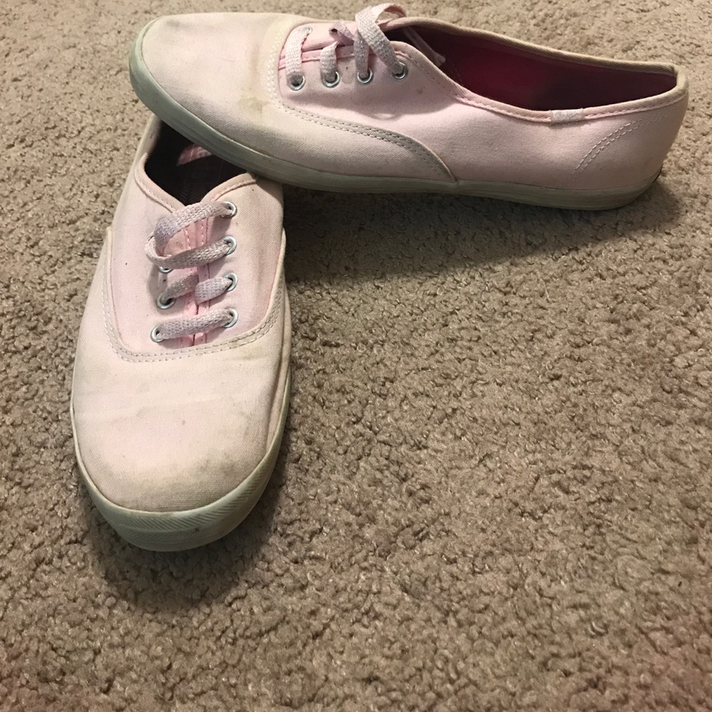 Light pink Keds