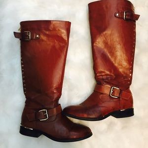 Steve Madden Studded Riding Boots