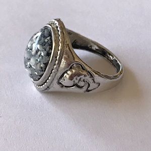 New Amber Shells Fashion Ring