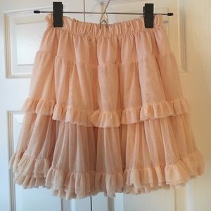 American Apparel Reversible petticoat skirt.