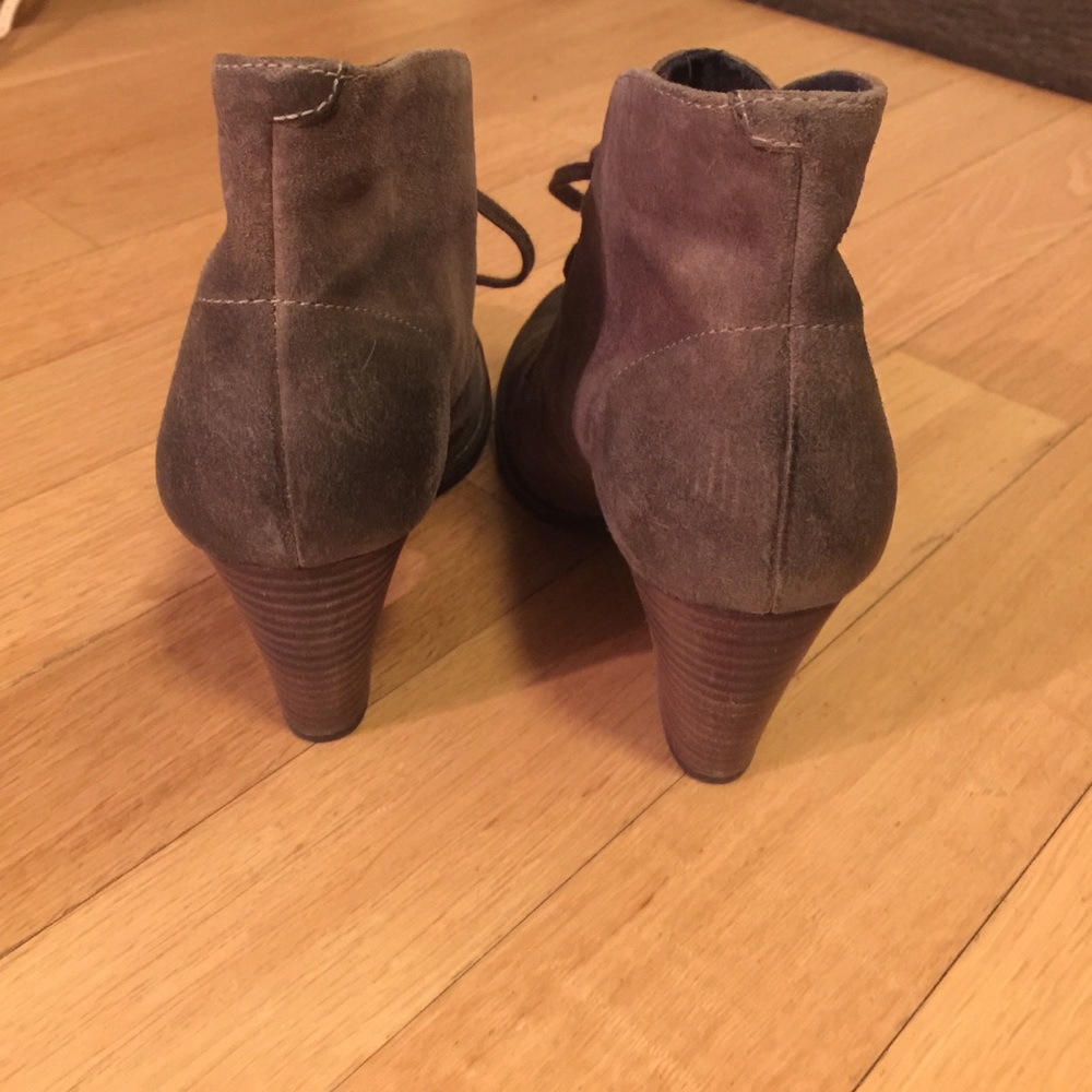 Indigo Clarks brown lace up booties - Picture 4 of 5