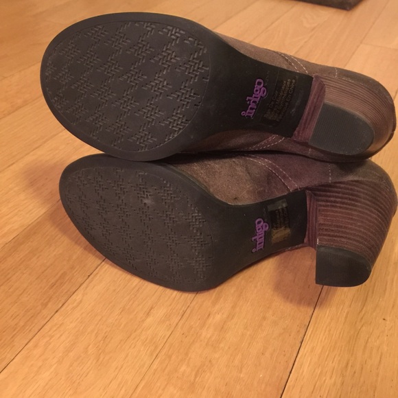 Indigo Clarks brown lace up booties - Picture 5 of 5