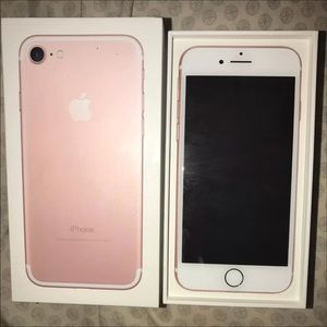 NEW IPHONE 7 ROSE GOLD 32GB