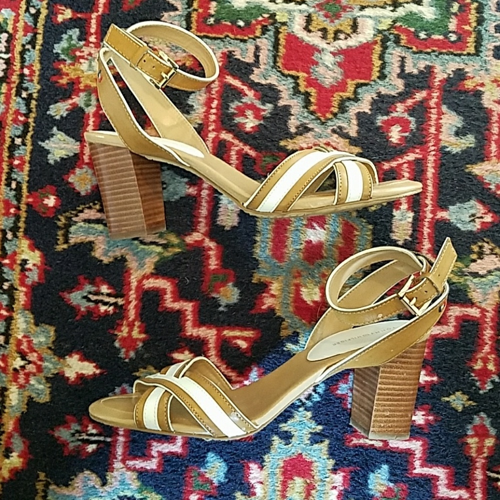 Tommy Hilfiger size 10 hi heel sandals