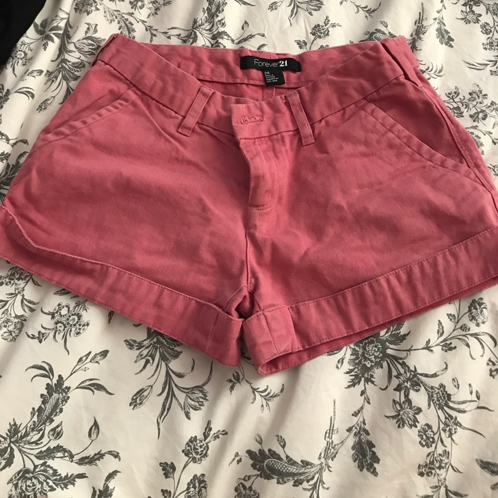 salmon shorts