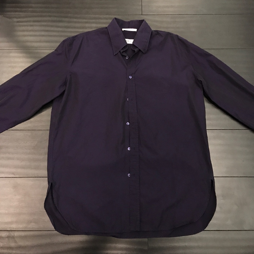 Purple Yves Saint Laurent button down