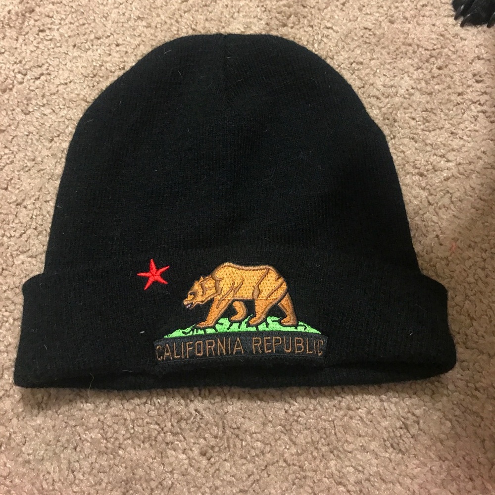 California republic beanie