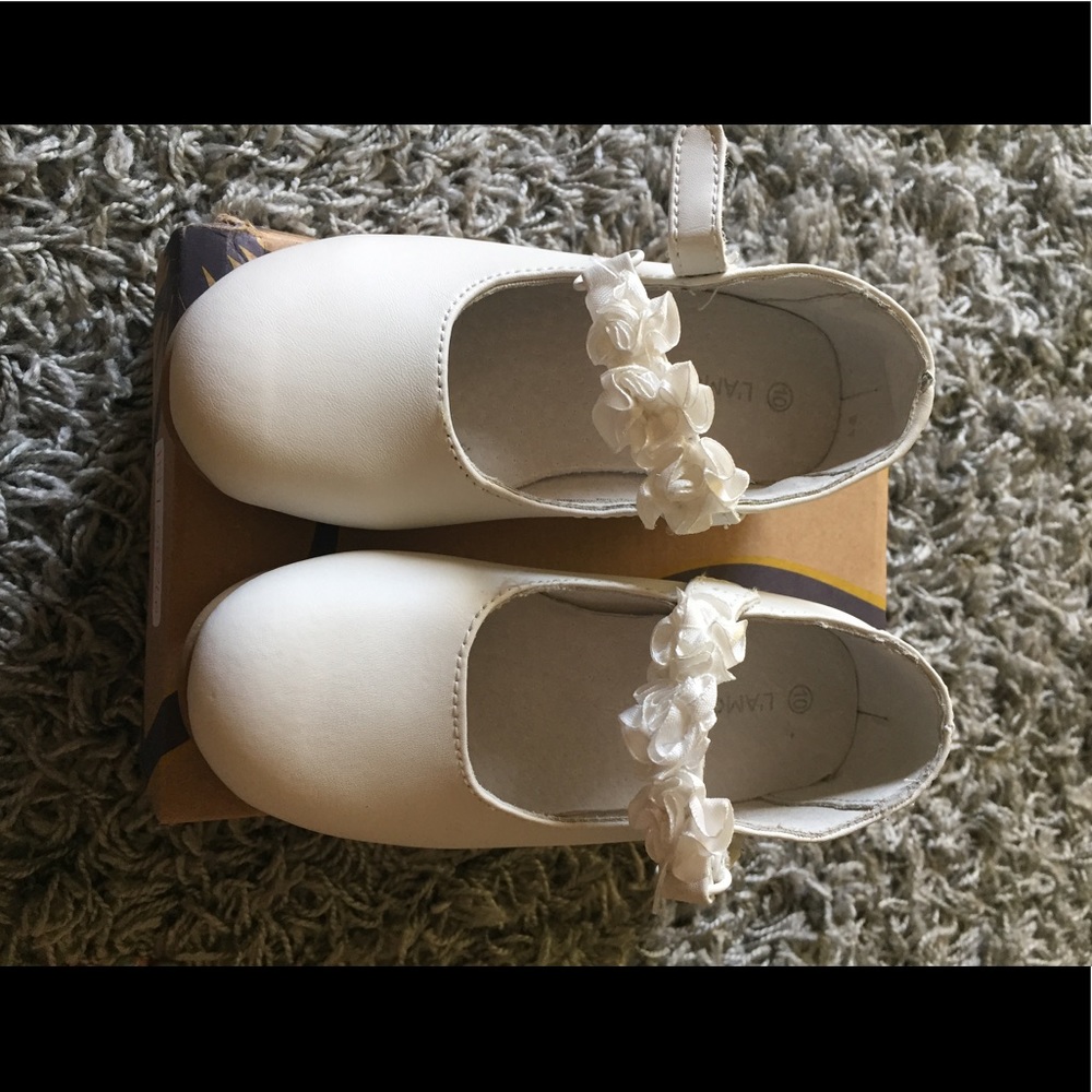 Brand new leather shoes