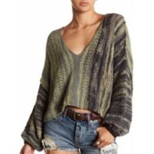 NWT Free People Amethyst Sweater NWT Free People Amethyst Sweater
