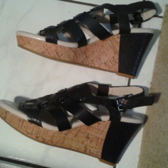 Easy spirit leather upper wedges - Picture 3 of 8