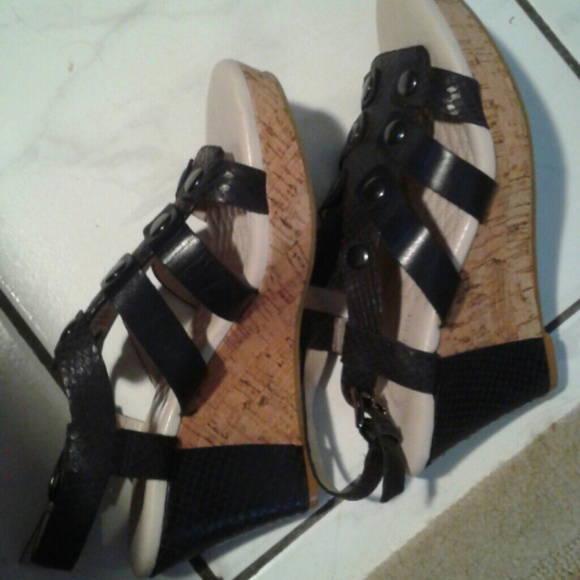 Easy spirit leather upper wedges - Picture 5 of 8