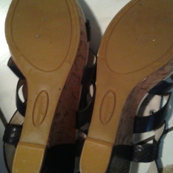 Easy spirit leather upper wedges - Picture 7 of 8