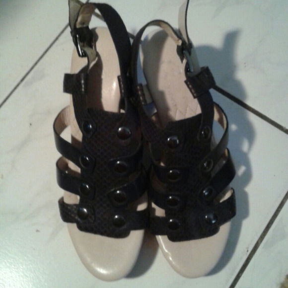 Easy spirit leather upper wedges - Picture 4 of 8