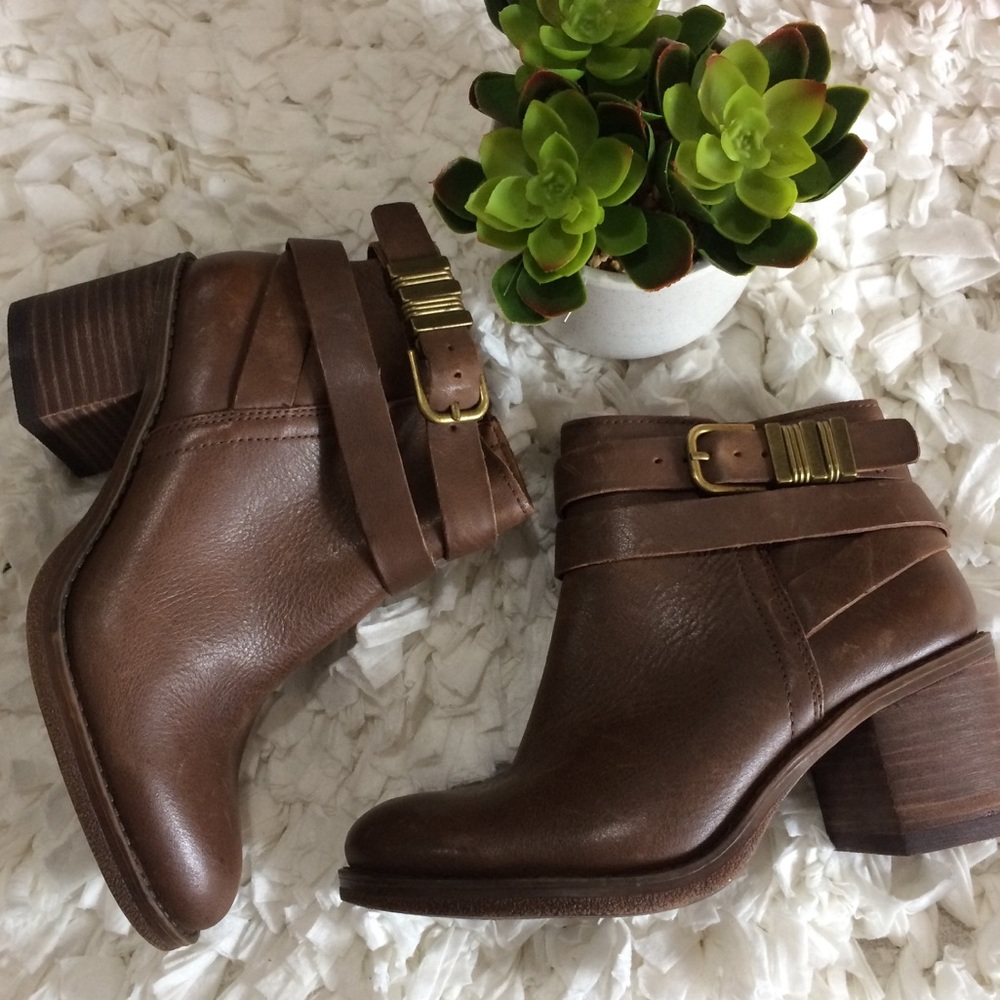 Lucky Brand Raisa moto bootie ankle boot 6.5 nwob