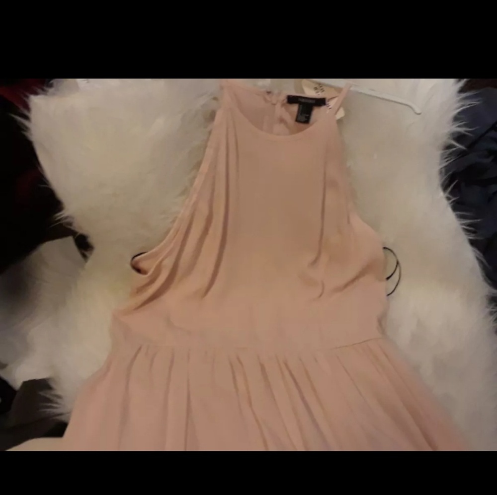 FOREVER 21 BLUSH PINK DRESS