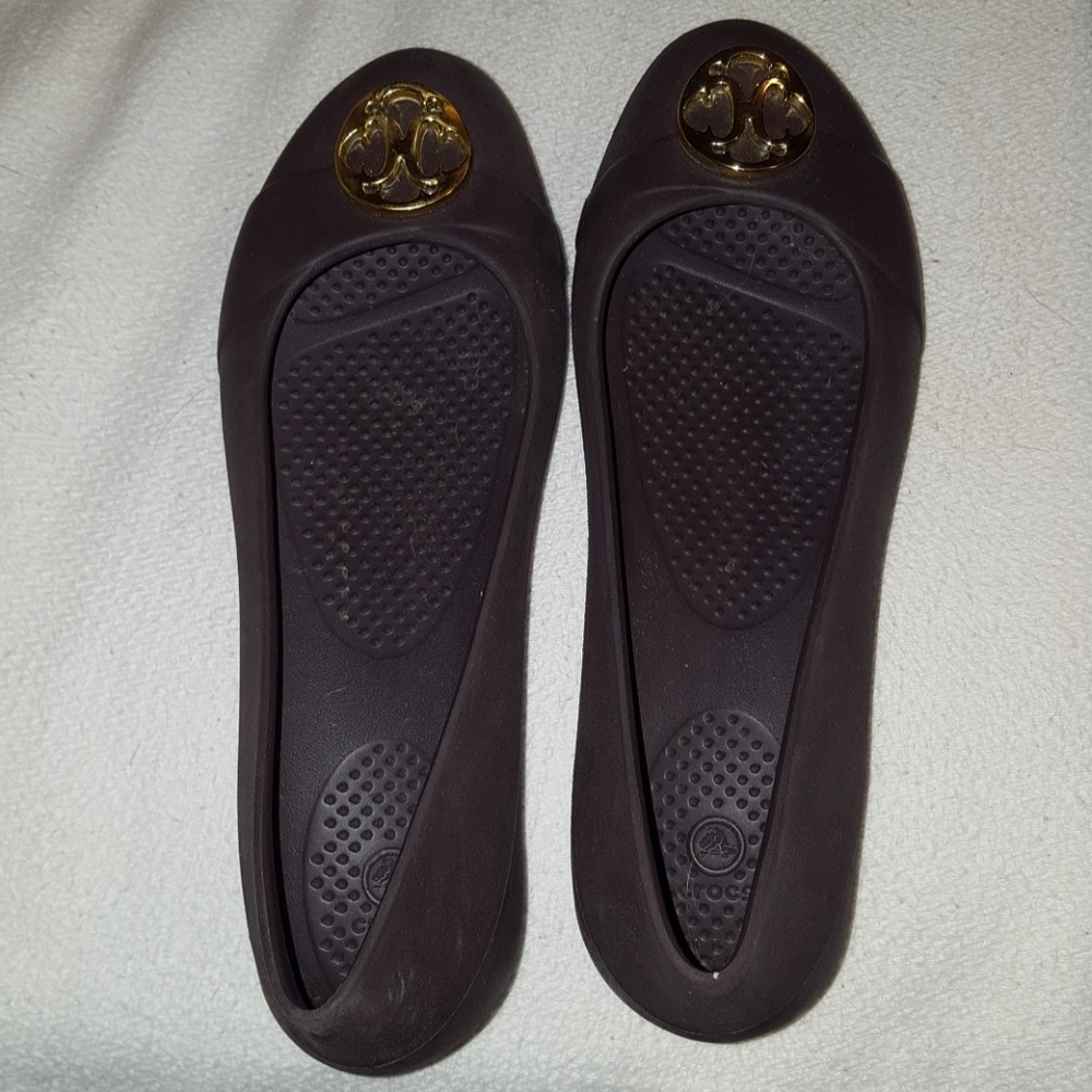 Crocs ballet brown
