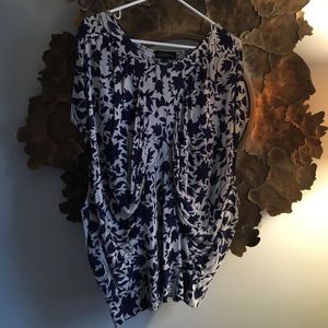 Anthropologie draped top