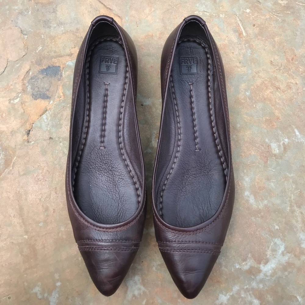 Frye Alicia ballet flats leather