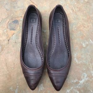 Frye Alicia ballet flats leather