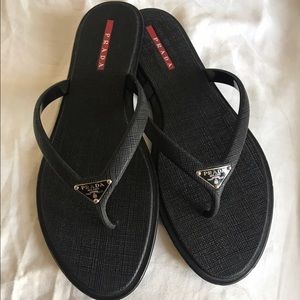 Prada Flip Flops