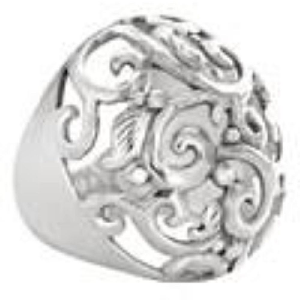 Silpada "Swirly Girl" Filigree Dome Ring R2983