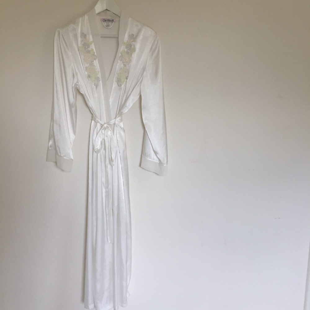 White Bridal Robe