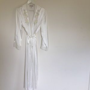 White Bridal Robe