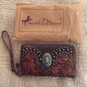 Western style Wristlet -NEVER USED