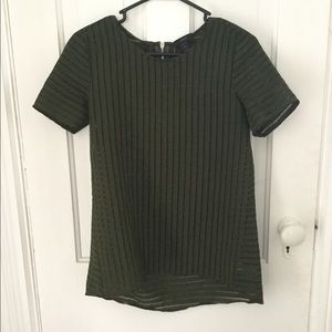 Forest green top