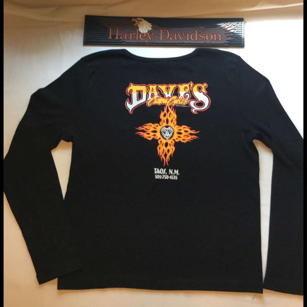 Ladies V Neck, Long Sleeve Top. Size Xl