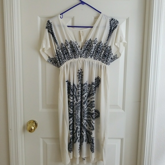 Paisley print knee length dress - Picture 1 of 2