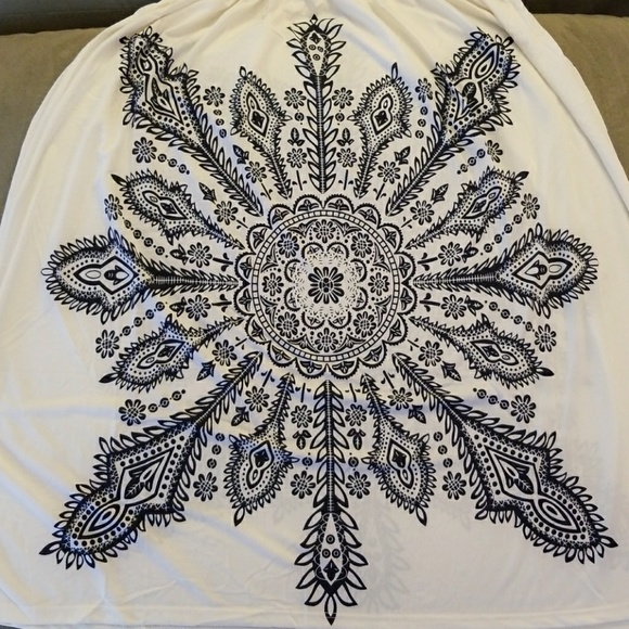 Paisley print knee length dress - Picture 2 of 2