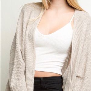 Brandy Melville Cream Sweater
