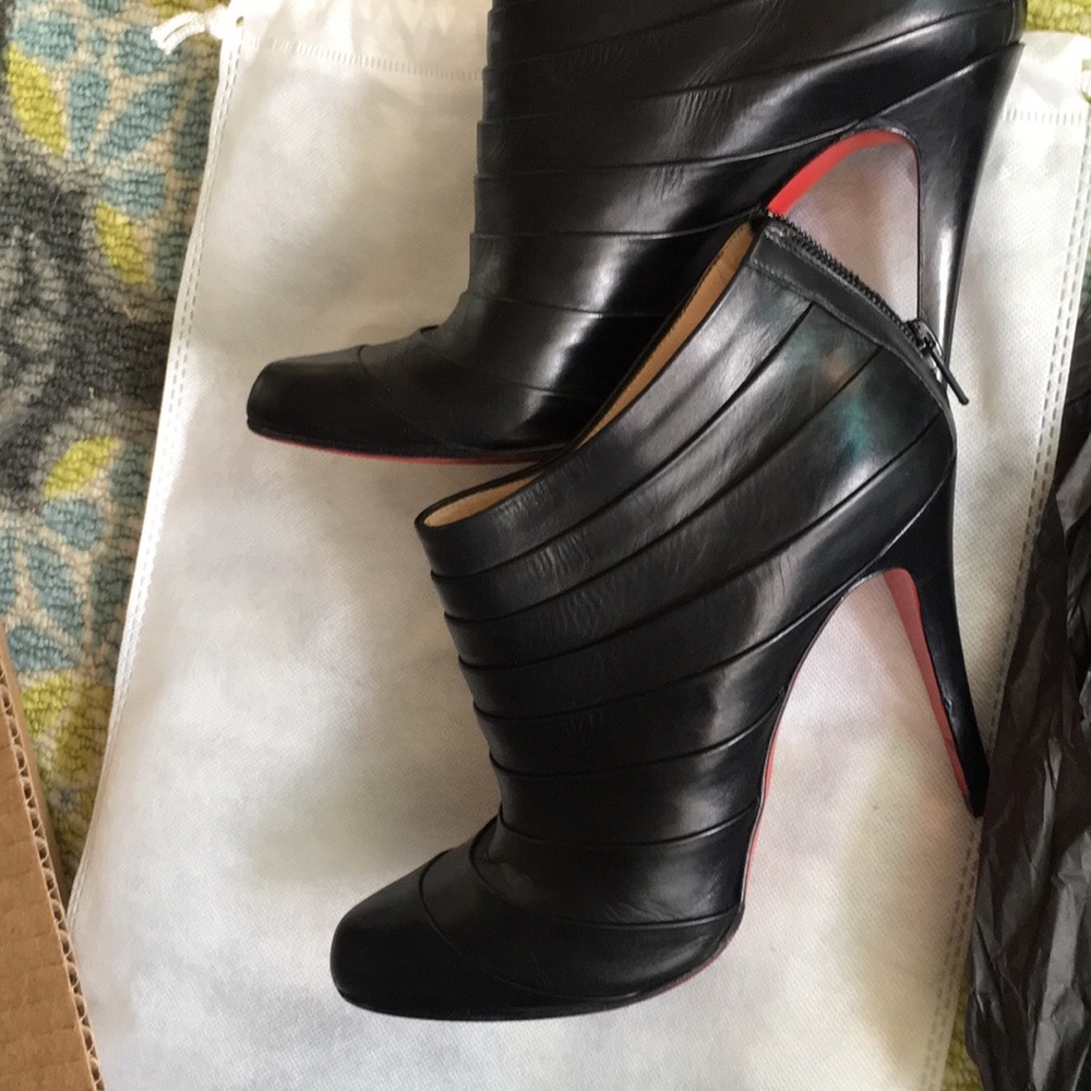 Christian Louboutin Armadillo Booties