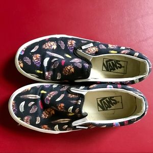 Van's Feather Print Sneakers Van's Feather Print Sneakers