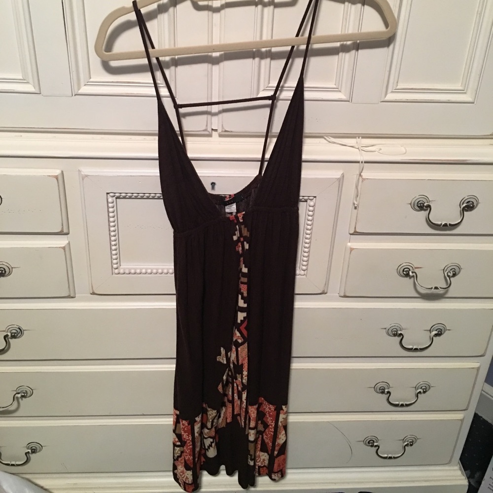 Lux Aztec print dress