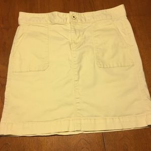 Ann Taylor Loft Soft Yellow Pencil Skirt w/Pockets