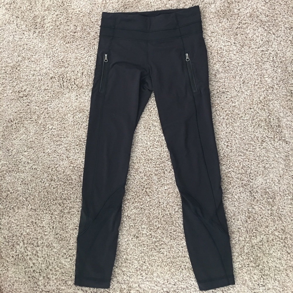 Front zipper lululemon leggings