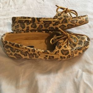 Sperry Top-Sider Leopard Flats Sperry Top-Sider Leopard Flats